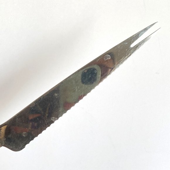 Bingo Prize Serrated Bar Knife Olive Skewer Steel Wood Handle from PA - Picture 7 of 12